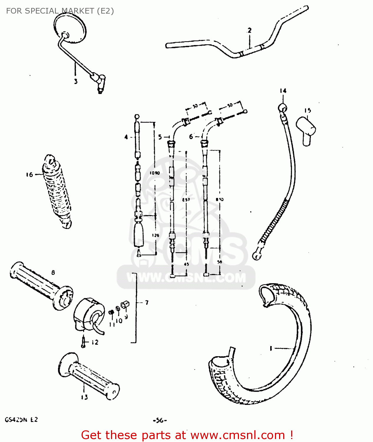 FOR SPECIAL MARKET (E2) GS425 1979 (N) GENERAL EXPORT (E01)