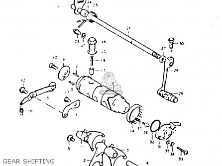 GEAR SHIFTING - GS425 1979 (N) GENERAL EXPORT (E01)