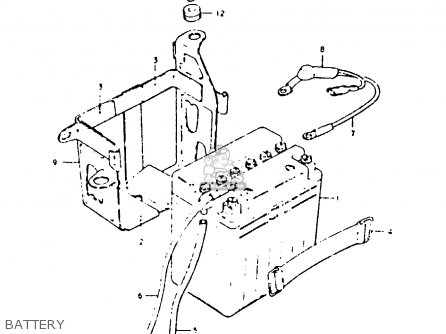 BATTERY - GS425 1979 (N) GENERAL EXPORT (E01)
