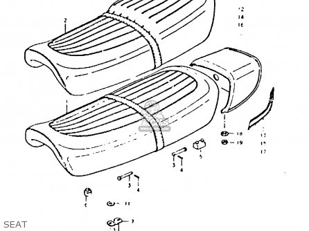 SEAT - GS425 1979 (N) GENERAL EXPORT (E01)