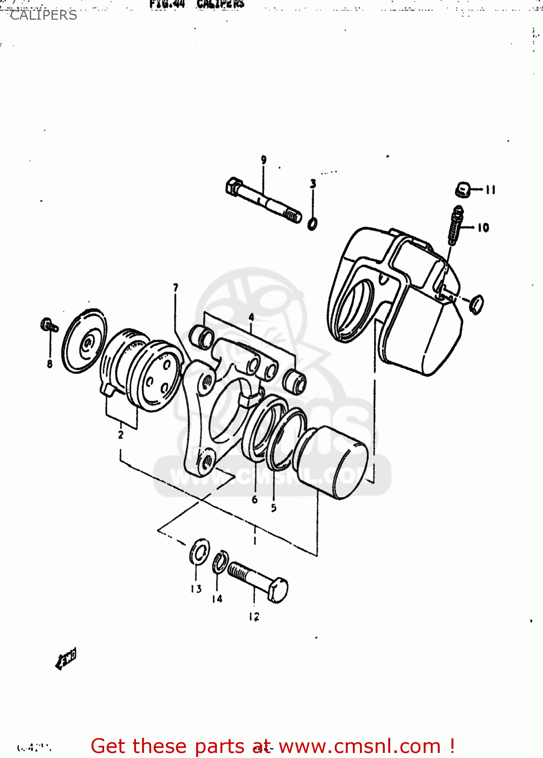 CALIPERS GS425 1979 (N) USA (E03)
