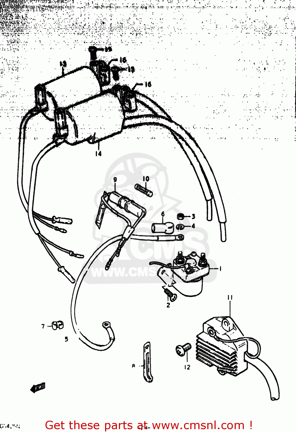 ELECTRICAL GS425 1979 (N) USA (E03)