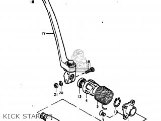 KICK STARTER - GS425 1979 (N) USA (E03)