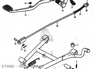 STAND - REAR BRAKE - GS425 1979 (N) USA (E03)