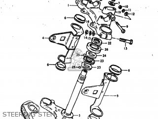 STEERING STEM - GS425 1979 (N) USA (E03)