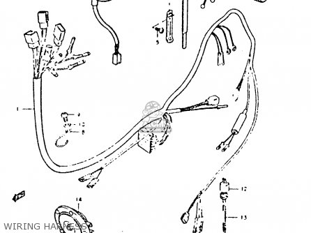 Suzuki Gs425 1979 (n) parts list partsmanual partsfiche suzuki df70 wiring diagram 