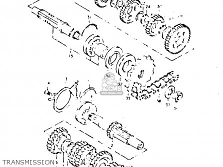 TRANSMISSION - GS425E 1979 (N) GENERAL EXPORT (E01)