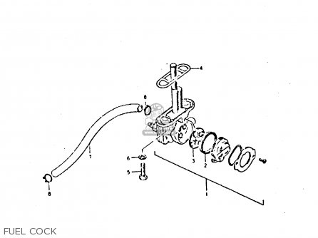 FUEL COCK - GS425E 1979 (N) GENERAL EXPORT (E01)