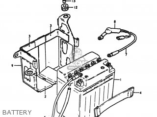 BATTERY - GS425E 1979 (N) USA (E03)