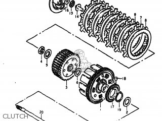 CLUTCH - GS425E 1979 (N) USA (E03)