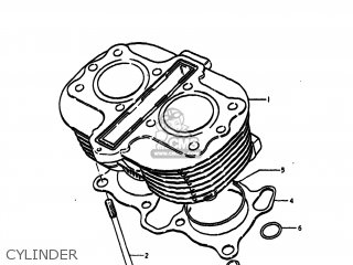 CYLINDER - GS425E 1979 (N) USA (E03)