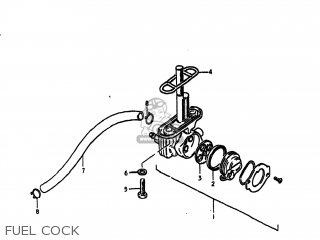 FUEL COCK - GS425E 1979 (N) USA (E03)