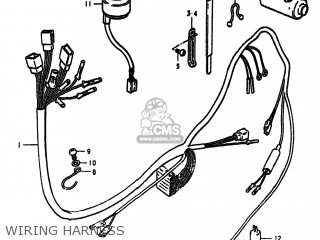 WIRING HARNESS - GS425E 1979 (N) USA (E03)