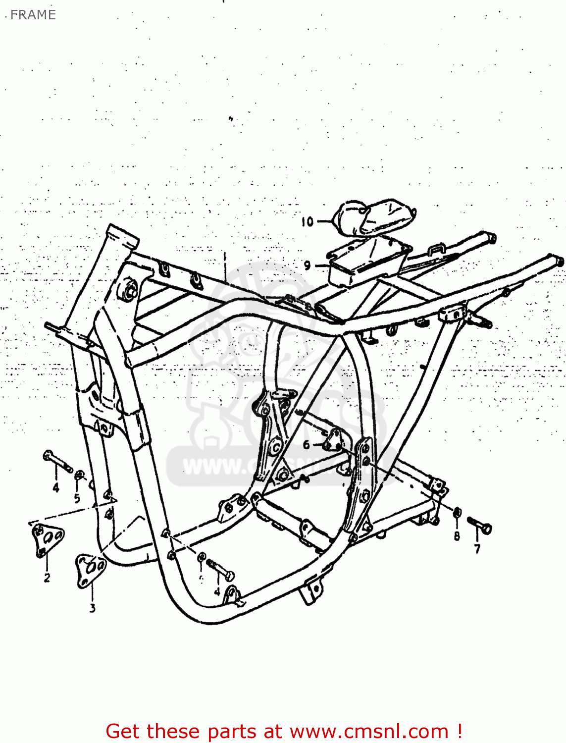 FRAME GS425L 1979 (N) USA (E03)