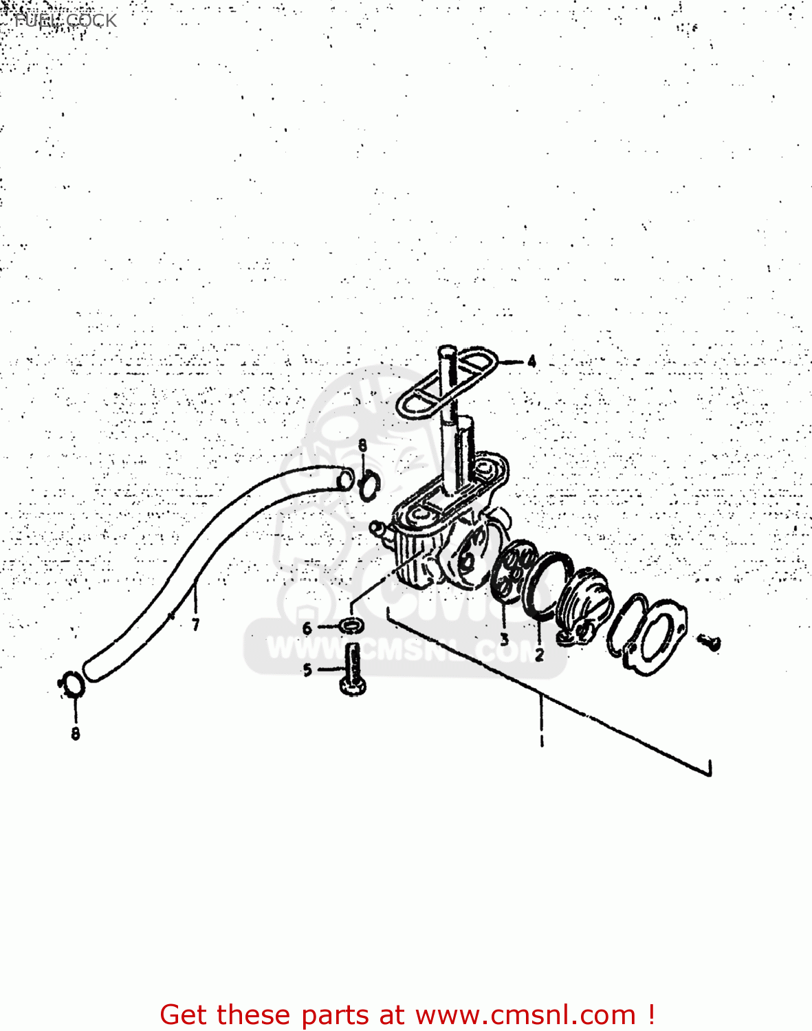 FUEL COCK GS425L 1979 (N) USA (E03)