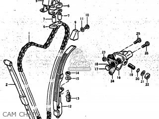 CAM CHAIN - GS425L 1979 (N) USA (E03)