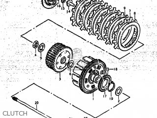 CLUTCH - GS425L 1979 (N) USA (E03)