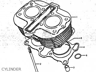 CYLINDER - GS425L 1979 (N) USA (E03)