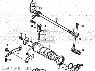 GEAR SHIFTING - GS425L 1979 (N) USA (E03)