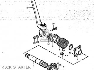 KICK STARTER - GS425L 1979 (N) USA (E03)