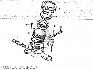 MASTER CYLINDER - GS425L 1979 (N) USA (E03)