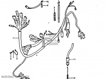 WIRING HARNESS - GS450E 1980 (T) (E01 E02 E04 E17 E18 E21 E22 E24 E25 E34 E39)