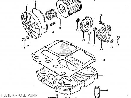 FILTER - OIL PUMP - GS450E 1980 (T) (E01 E02 E04 E17 E18 E21 E22 E24 E25 E34 E39)