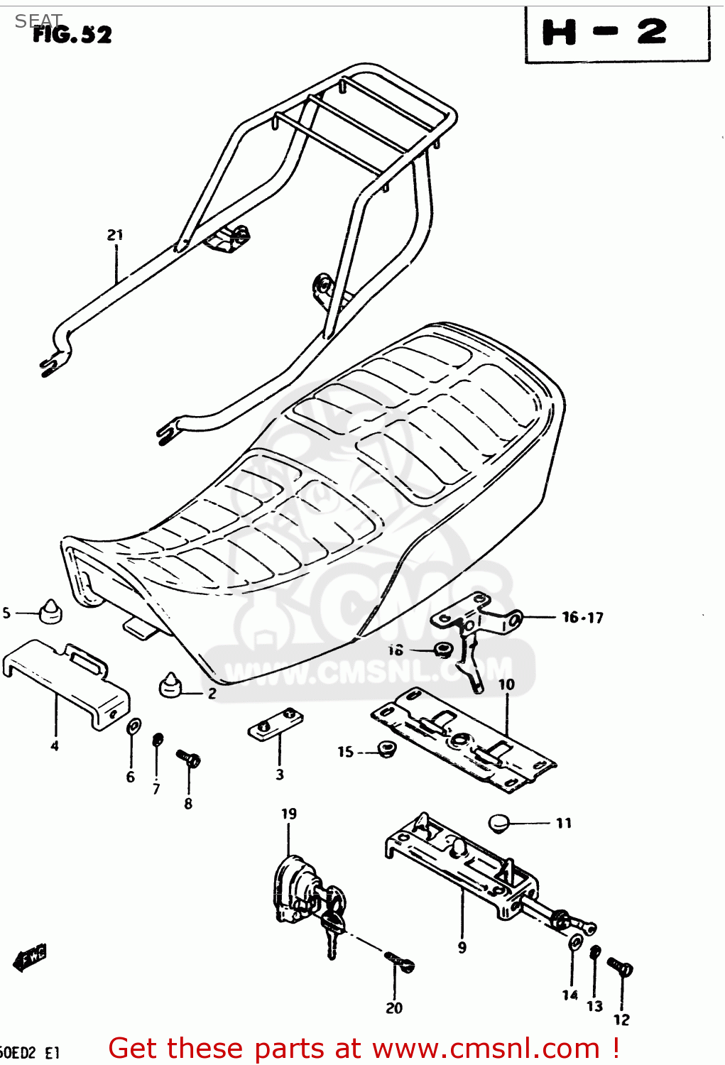 SEAT GS450E 1982 (Z2) GENERAL EXPORT (E01)