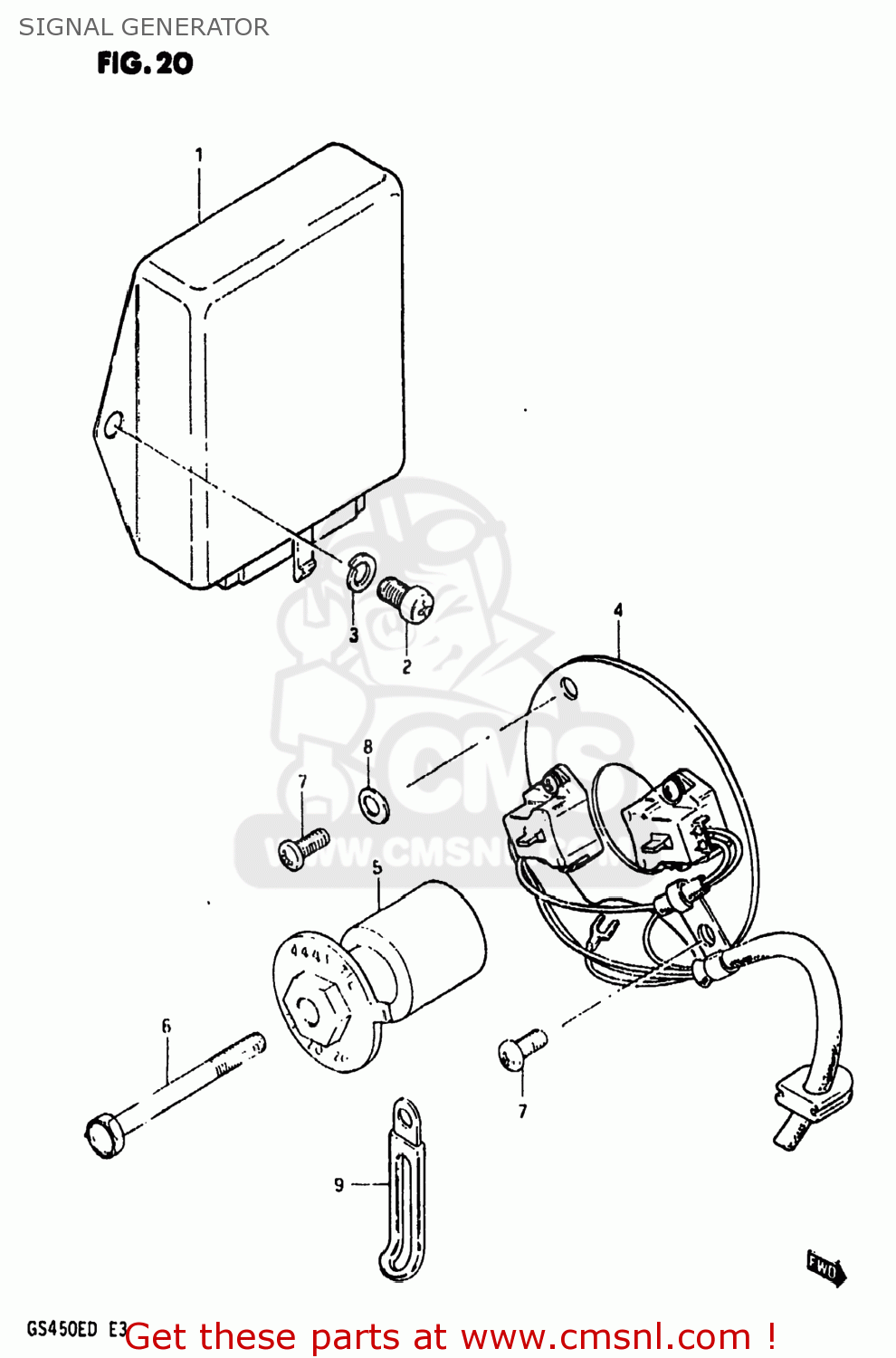 SIGNAL GENERATOR GS450E 1983 (D) USA (E03)