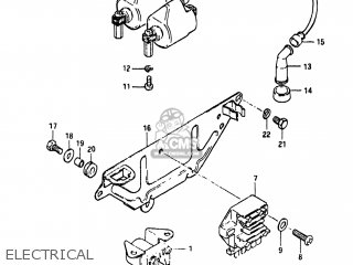 ELECTRICAL - GS450E 1983 (D) USA (E03)