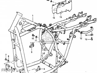 FRAME - GS450E 1983 (D) USA (E03)