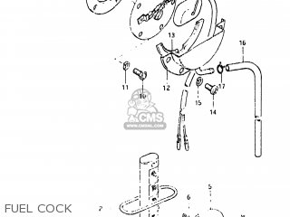 FUEL COCK - GS450E 1983 (D) USA (E03)