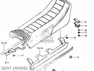 SEAT (MODEL Z) - GS450ET 1981 (X) USA (E03)