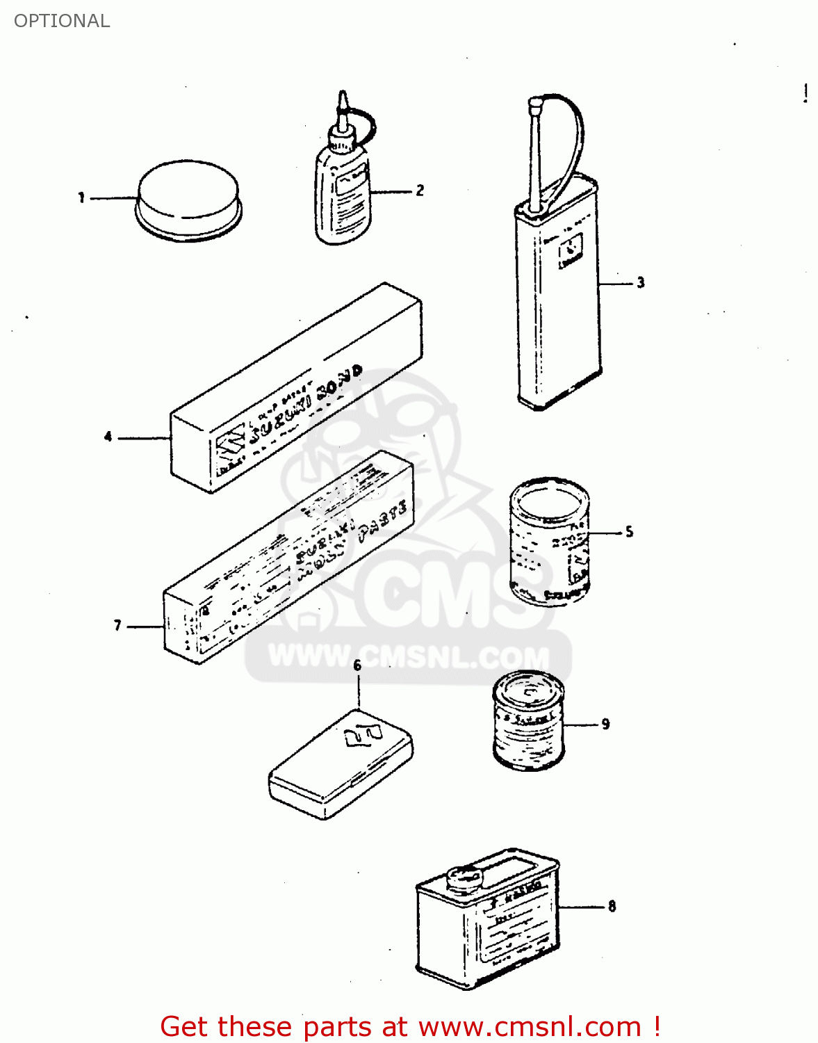 OPTIONAL GS450EU 1988 (J) GERMANY (E22)