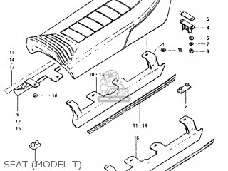SEAT (MODEL T) - GS450EZ 1981 (X) USA (E03)