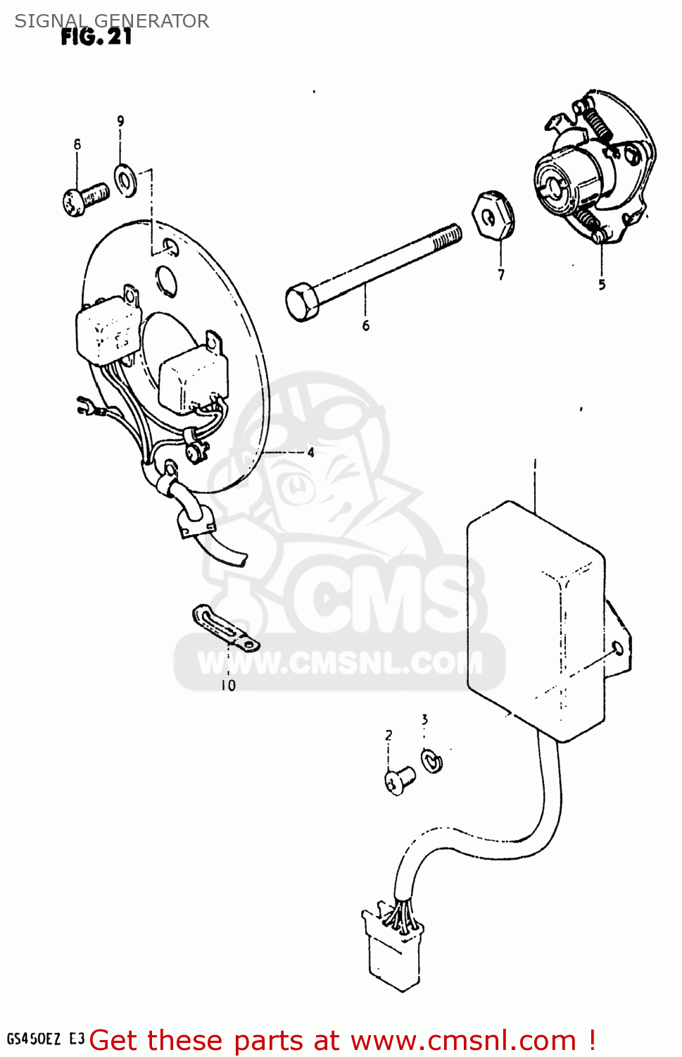 SIGNAL GENERATOR GS450EZ 1982 (Z) USA (E03)
