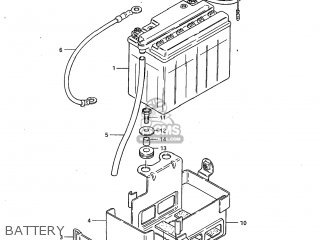 BATTERY - GS450GA 1982 (Z) USA (E03)