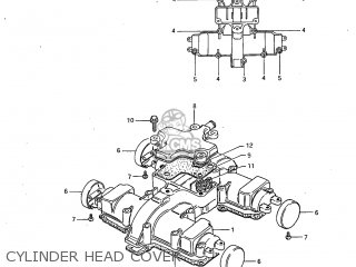 CYLINDER HEAD COVER - GS450GA 1982 (Z) USA (E03)