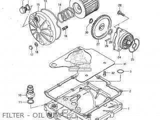 FILTER - OIL PUMP - GS450GA 1982 (Z) USA (E03)