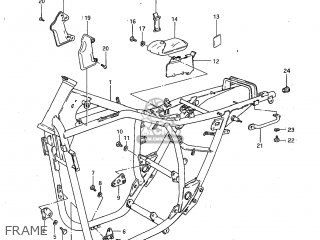 FRAME - GS450GA 1982 (Z) USA (E03)