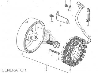 GENERATOR - GS450GA 1982 (Z) USA (E03)