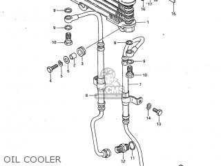 OIL COOLER - GS450GA 1982 (Z) USA (E03)