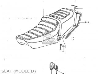 SEAT (MODEL D) - GS450GA 1982 (Z) USA (E03)
