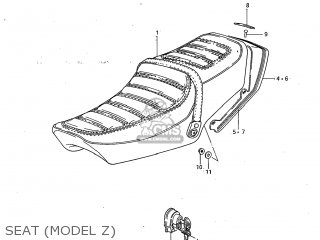 SEAT (MODEL Z) - GS450GA 1982 (Z) USA (E03)