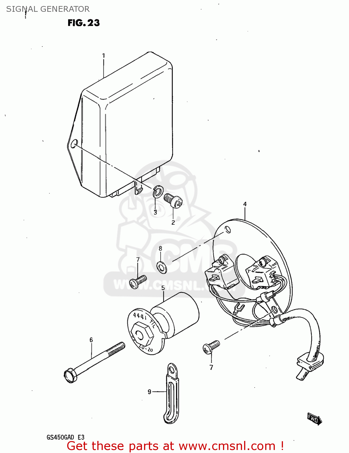 SIGNAL GENERATOR GS450GA 1983 (D) USA (E03)