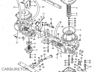 CARBURETOR - GS450GA 1983 (D) USA (E03)