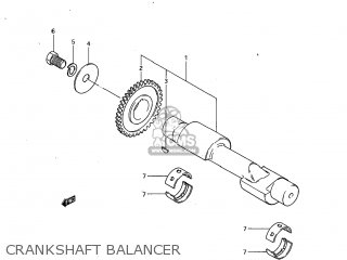 CRANKSHAFT BALANCER - GS450GA 1983 (D) USA (E03)