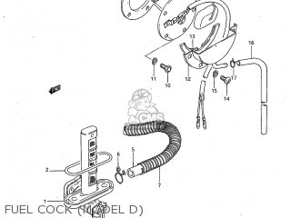 FUEL COCK (MODEL D) - GS450GA 1983 (D) USA (E03)