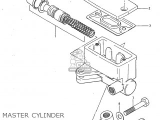 MASTER CYLINDER - GS450GA 1983 (D) USA (E03)