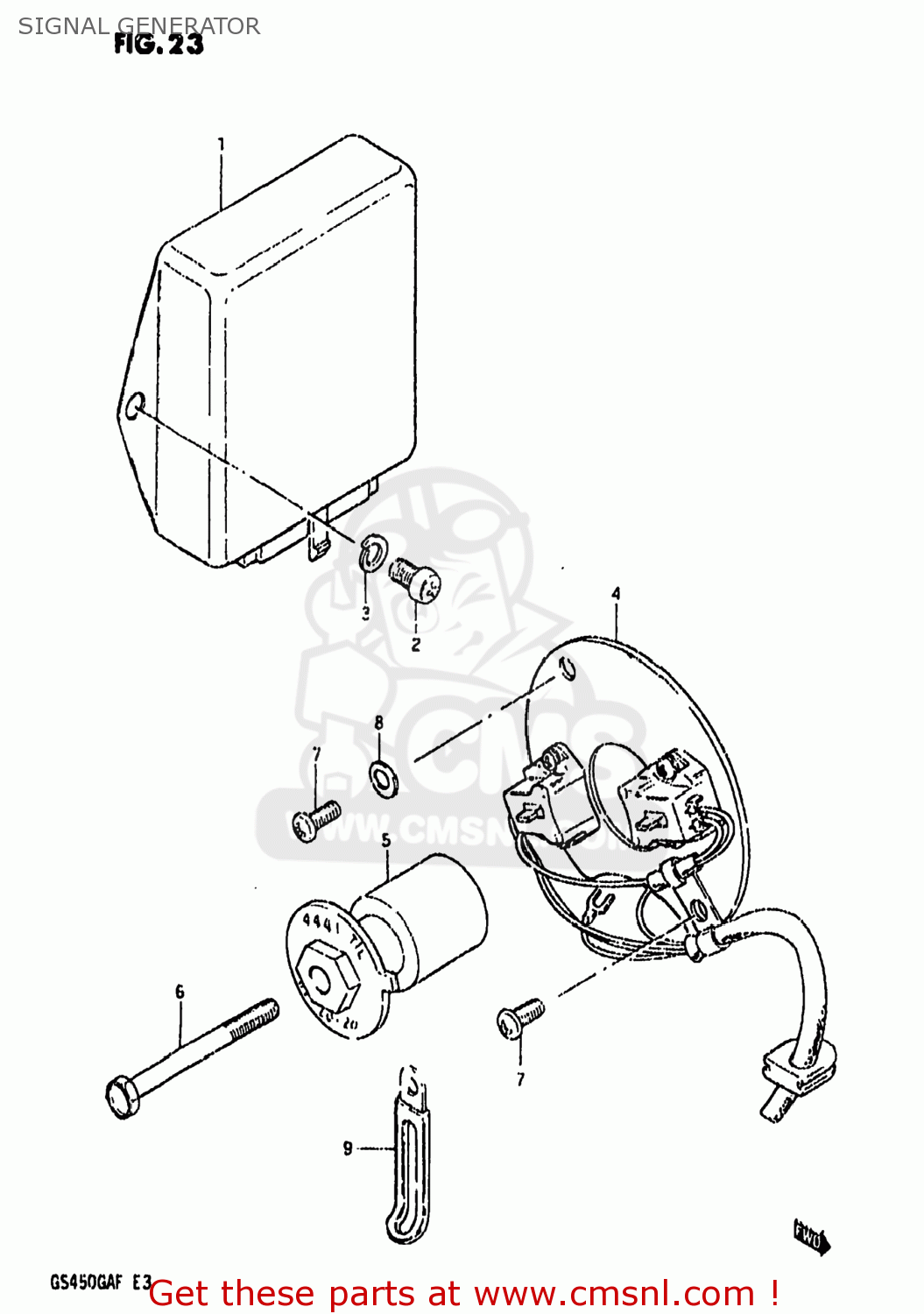 SIGNAL GENERATOR GS450GA 1985 (F) USA (E03)